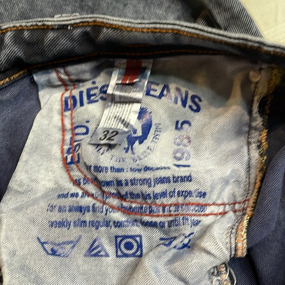 Diesel Women’s Slim Skinny Cropped Denim Jeans Size 32 - Picture 5 of 8